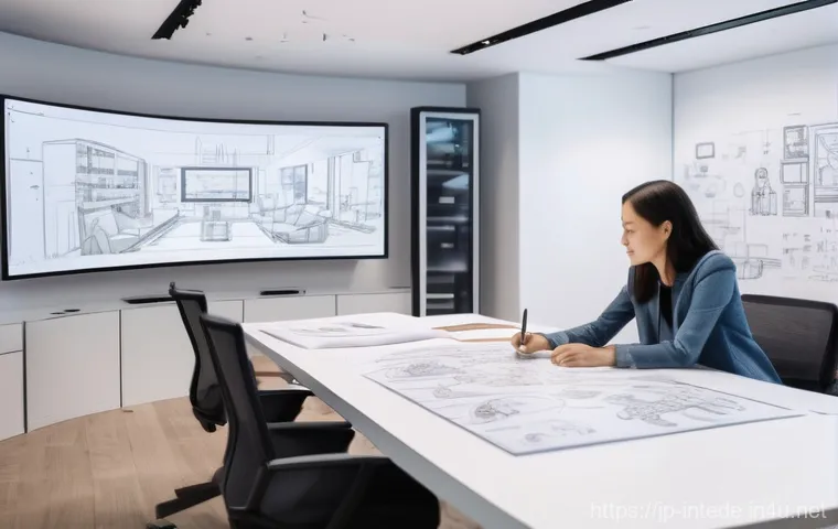 인테리어 디자인의 윤리와 책임 - **Universal Design Kitchen for Multi-Generational Family:**
    A bright, modern kitchen designed fo...