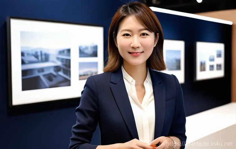 인테리어 디자인 프리랜서로 성공하기 - Prompt 1: The Engaging Freelance Interior Designer at a Networking Event**